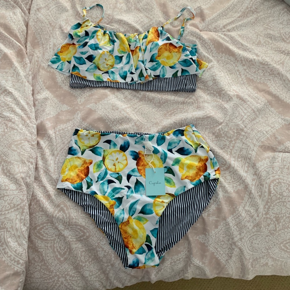 Cupshe high waist bikini NEVER WORN